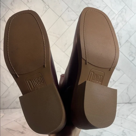 NWT Dingo Womens Avalon Burgundy Leather Embroidered Round Toe Boots Size 11M - Picture 5 of 8